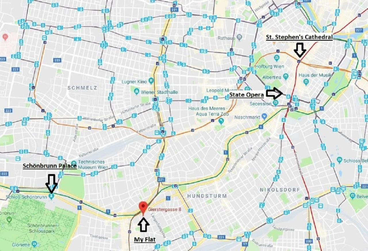 10 Min. Downtown - 2 Bedrooms - Parking Wien Ngoại thất bức ảnh